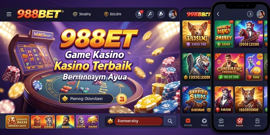 Screenshot 988BET menampilkan permainan kasino yang menarik dan interaktif.