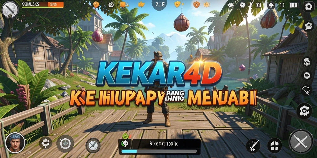 Tampilan gameplay menarik dari KEKAR4D yang menunjukkan aktivitas karakter.