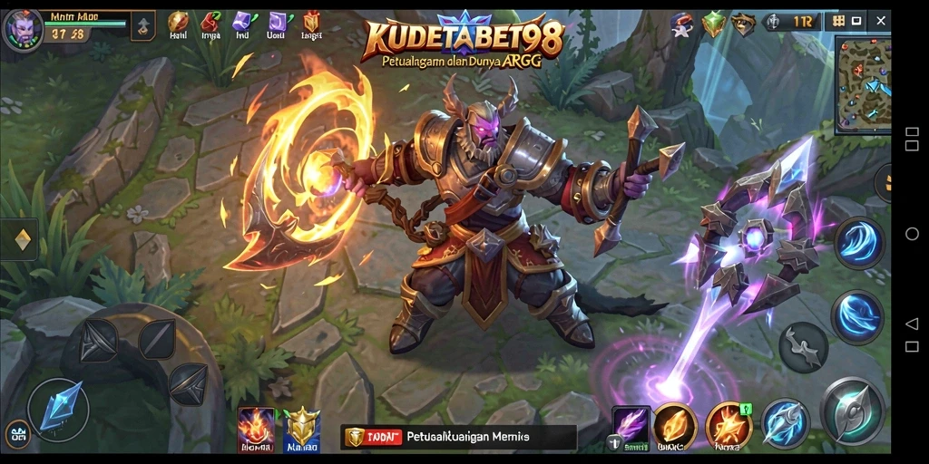 Tampilan menarik dari gameplay KUDETABET98 yang memukau.