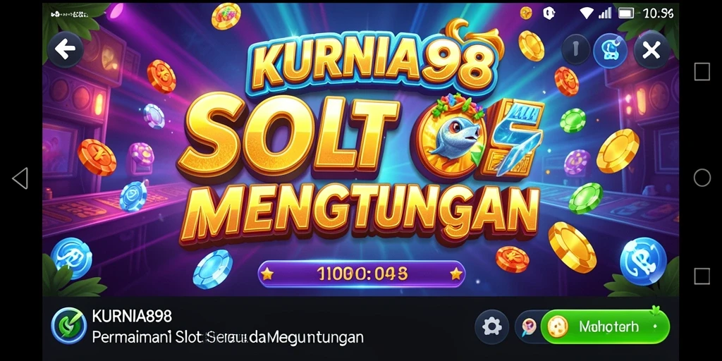 Screenshot gameplay Slot yang menarik dan seru di KURNIA898.