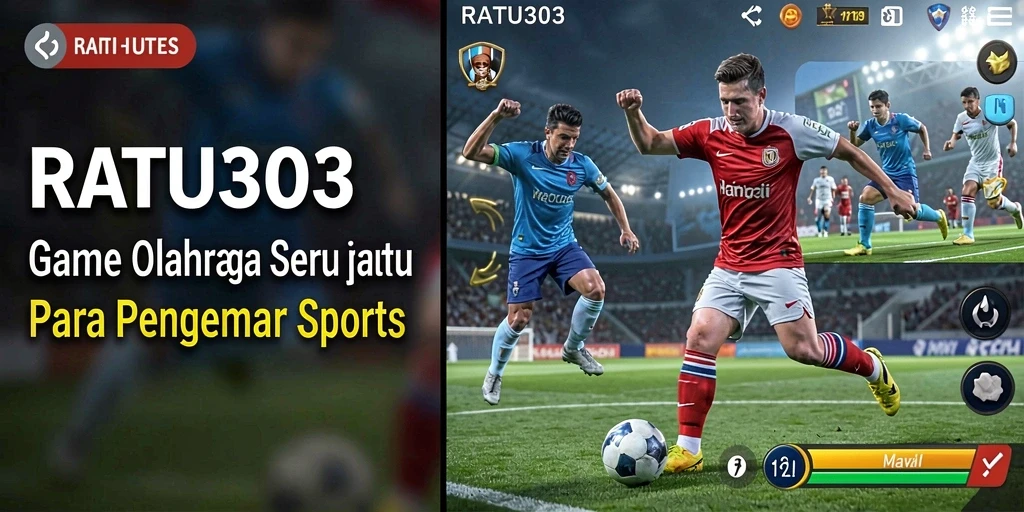 Tangkapan layar gameplay olahraga yang menegangkan di RATU303.