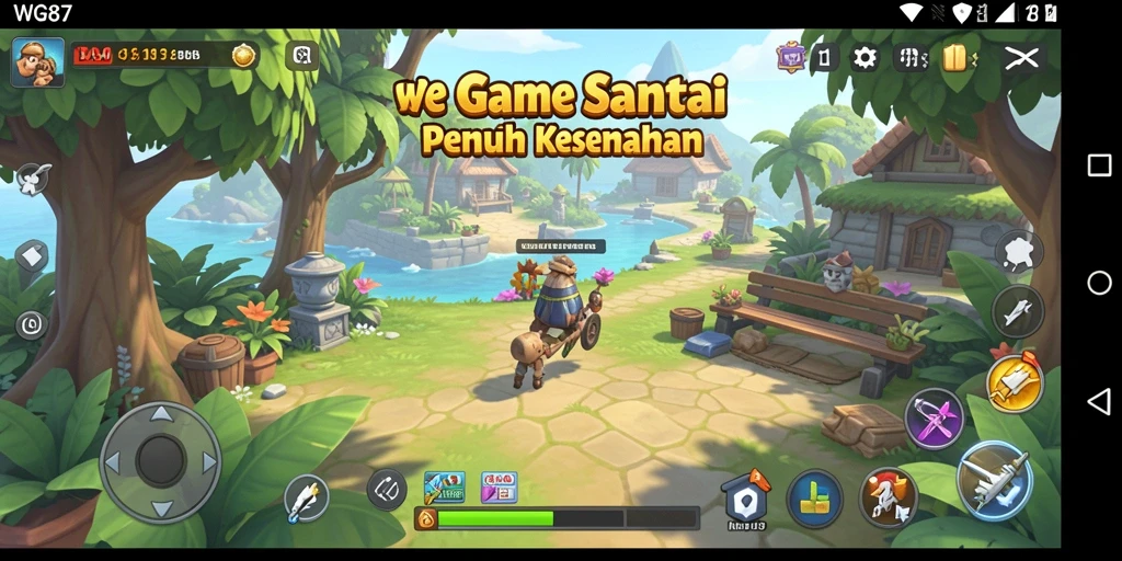 Screenshot utama <strong>WG87</strong> menampilkan gameplay yang menawan dan menghibur.